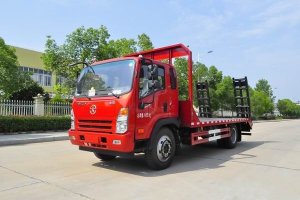 這款國(guó)六挖機(jī)平板運(yùn)輸車(chē)很火，關(guān)注沒(méi)？
